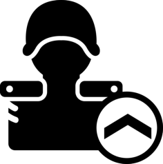 Game Guard Level Silhouette Cutting Svg Files, Free Vectors File